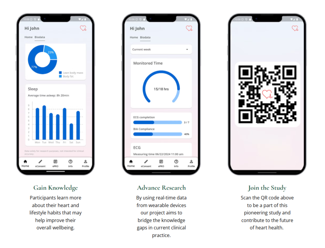 HEARTBEAT Alcedis Patient App